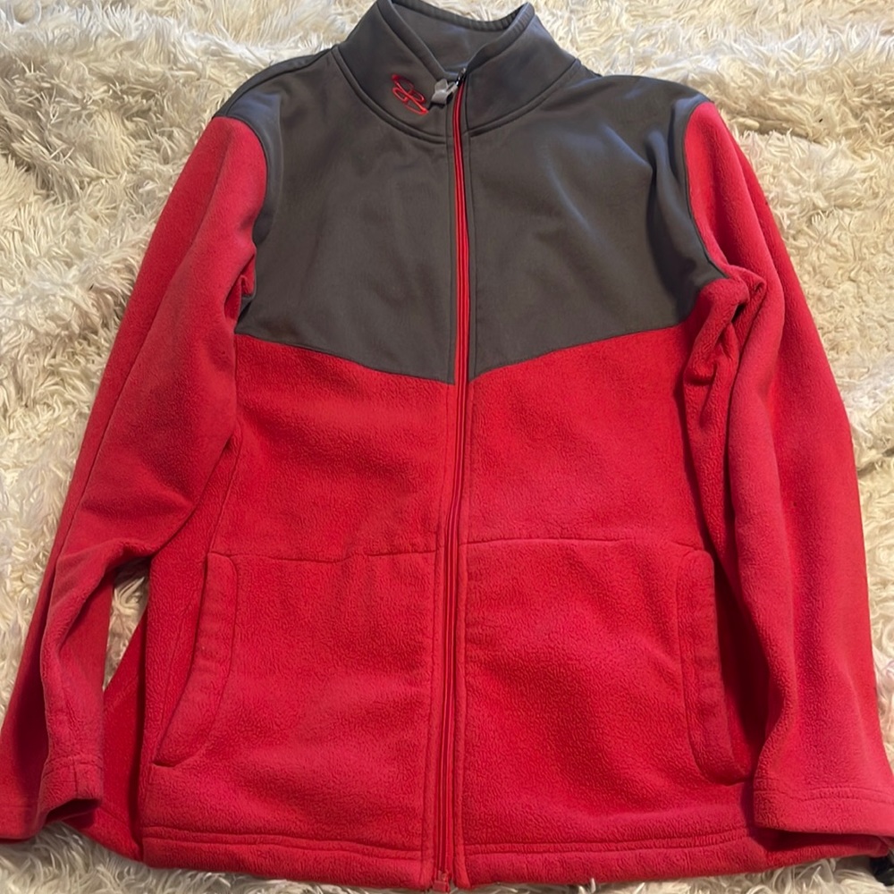 Boombah’s fleece zip up